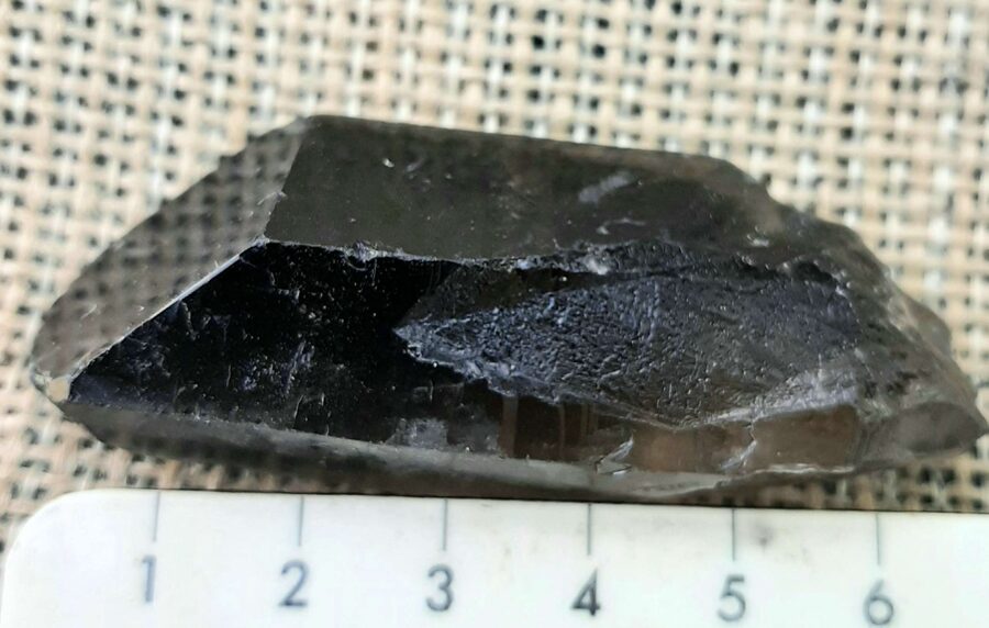 Smoky quartz.